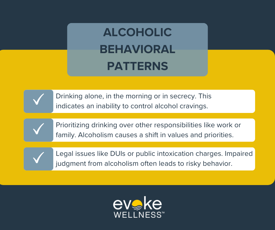 Characteristics of an Alcoholic Person